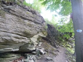 Zcenina hradu Veisentejn (Weissenstein)