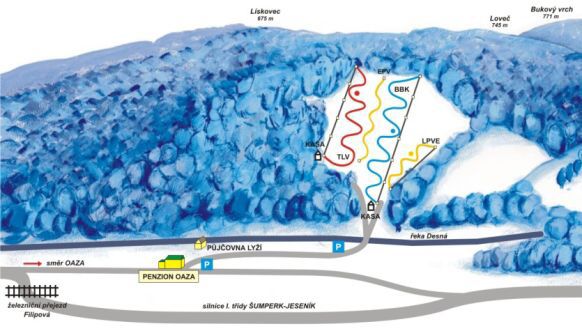 Ski Centrum OAZA - Loun nad Desnou