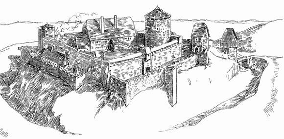 Zřícenina hradu Cvilín (Šelenburk)
