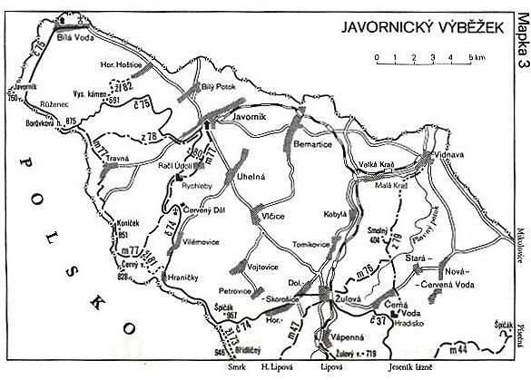 Skupina tras KČT - Javornický výběžek