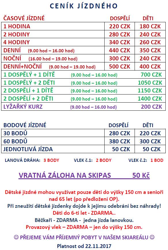 Ski areál Branná