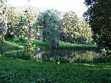Zámek Loučná nad Desnou - rybník v zámeckém parku