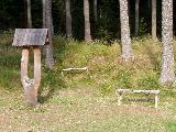Odpočívadlo u Lorenzovy (Vavřincovy) hutě - Drakov