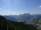 Panorama Hrubého Jeseníku ze Zlatého chlumu