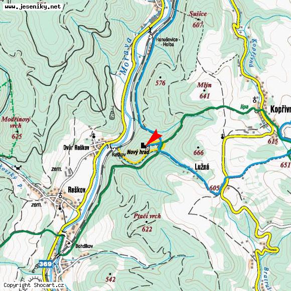 Mapa umístění