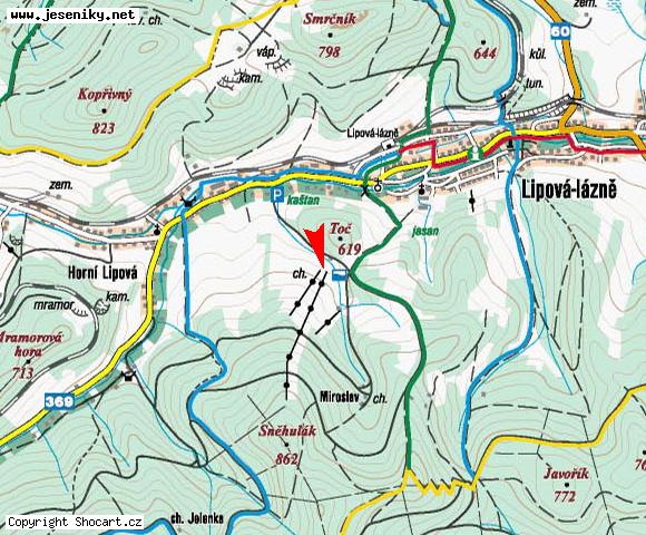 Mapa umístění