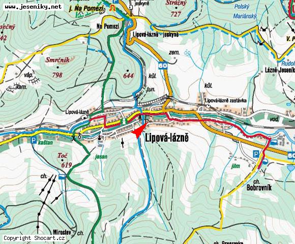 Mapa umístění