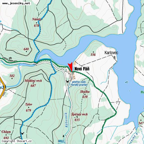 Mapa umístění