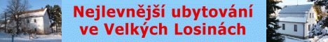 Penzion P�erovka - Velk� Losiny - nejlevn�j�� ubytov�n� v Jesen�k�ch